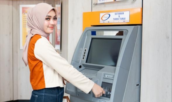 Total Transaksi Tunai ATM Bank Sumut Meningkat 24,6% Selama Idul Fitri