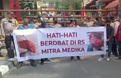 Polda Sumut  Diminta Tetapkan Tersangka Direktur RS Mitra Medika Amplas