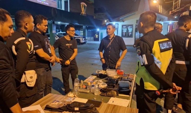 9 Bandit Narkoba Mangkubumi Medan Ditangkap Denpom I/5, Diserahkan ke Polisi