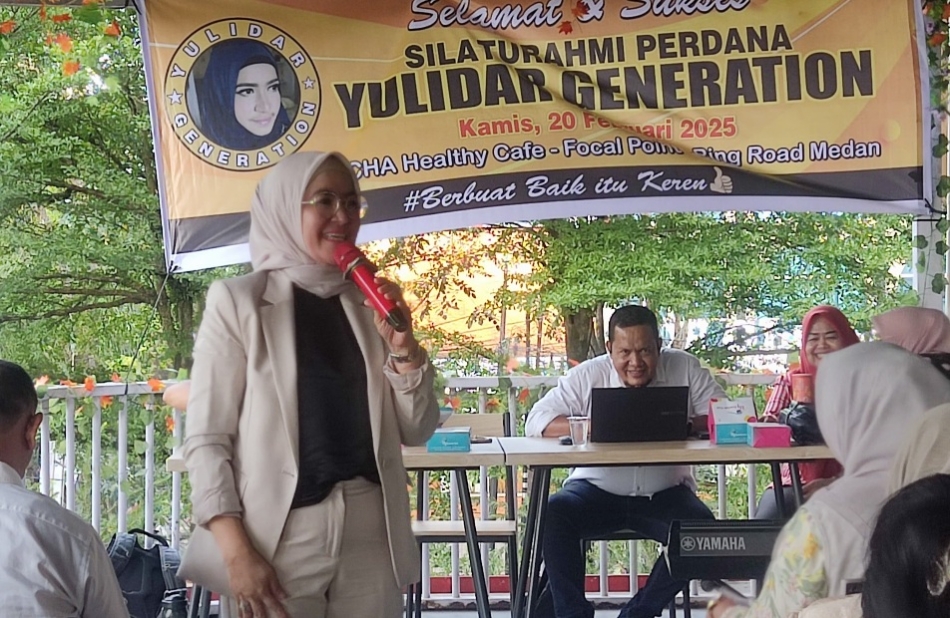 Silaturahmi Perdana Generasi Y di Medan, Yulidar Bugis: Berbuat Baik Itu Keren