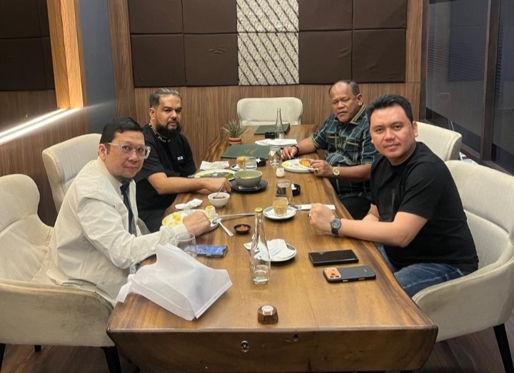 Dedek Ray Minta Restu Maju Jadi Ketua DPD Golkar Sumut ke Doli Tandjung